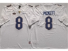 NCAA Pittsburgh Panthers #8 Kenny Pickett White College Football Jersey