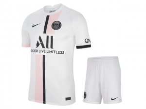 Club Paris Saint Germain Blank Away White 2021/2022 Soccer Jersey