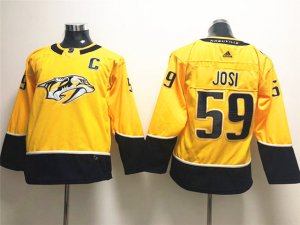 Women's Youth Nashville Predators #59 Roman Josi Gold Jersey