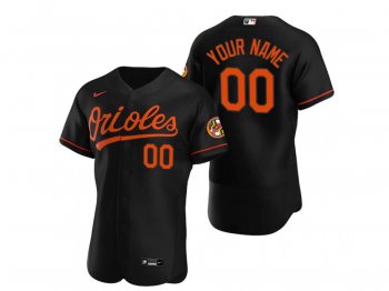 Baltimore Orioles Custom #00 Black Flex Base Jersey