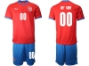 National Czech Republic Custom #00 Home Red 2020/21 Soccor Jersey