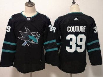 San Jose Sharks #39 Logan Couture Black Jersey