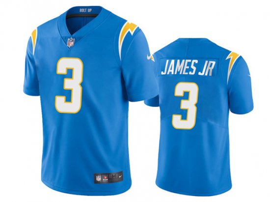 Los Angeles Chargers #3 Derwin James Jr. Powder Blue Vapor Limited Jersey