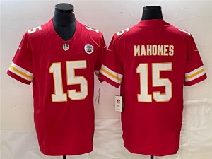 Kansas City Chiefs #15 Patrick Mahomes Red Vapor F.U.S.E. Limited Jersey