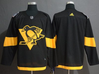 Pittsburgh Penguins Blank Black 2019 Stadium Series Team Jersey