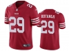 San Francisco 49ers #29 Talanoa Hufanga Red Vapor Limited Jersey