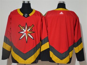 Vegas Golden Knights Blank Red 2021 Reverse Retro Jersey