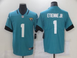 Jacksonville Jaguars #1 Etienner JR Teal Vapor Limited Jersey