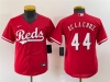 Youth Cincinnati Reds #44 Elly De La Cruz Red Cool Base Jersey