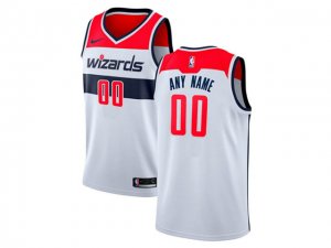 Washington Wizards Custom #00 White Swingman Jersey