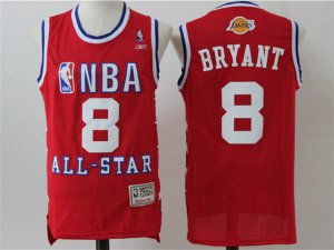 2003 NBA All-Star Game Western Conference #8 Kobe Bryant Red Hardwood Classic Jersey