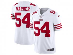 Youth San Francisco 49ers #54 Fred Warner White Vapor Limited Jersey