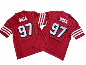 San Francisco 49ers #97 Nick Bosa Red Alternate Vapor F.U.S.E. Limited Jersey