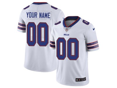 Buffalo Bills #00 White Vapor Limited Custom Jersey