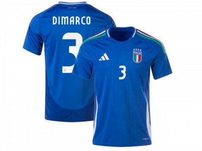 National Italy #3 DIMARCO Home 2024/25 Soccer Jersey