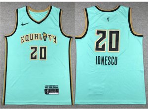 New York Liberty #20 Sabrina Ionescu Green WNBA Basketball Jersey