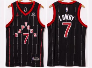 Toronto Raptors #7 Kyle Lowry 2020-21 Black City Edition Swingman Jersey