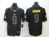 Cincinnati Bengals #9 Joe Burrow Black Gold Vapor Limited Jersey