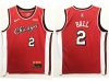 Chicago Bulls #2 Lonzo Ball 2021-22 Red City Edition Swingman Jersey