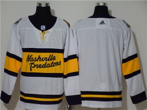 Nashville Predators Blank White 2020 Winter Classic Team Jersey