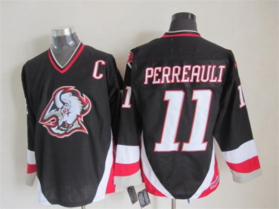 Buffalo Sabres #11 Gilbert Perreault 2005 CCM Vintage Black Jersey