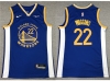 Golden State Warriors #22 Andrew Wiggins Blue Swingman Jersey