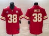 Kansas City Chiefs #38 L'Jarius Sneed Red Super Bowl LVIII Limited Jersey