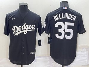 Los Angeles Dodgers #35 Cody Bellinger Black Turn Back The Clock Jersey