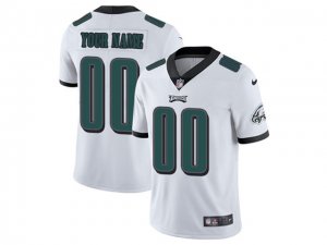 Philadelphia Eagles #00 White Vapor Limited Custom Jersey