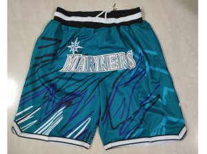 Seattle Mariners Just Don Mariners Green Sublimated Baseball Shorts