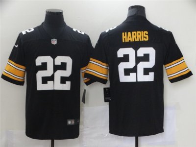 Pittsburgh Steelers #22 Najee Harris Alternate Black Vapor Limited Jersey