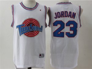 Space Jam Tune Squad #23 Michael Jordan White Movie Basketball Jersey