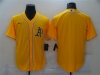 Oakland Athletics Blank Gold Cool Base Team Jersey