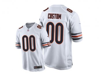 Chicago Bears #00 White Vapor Limited Custom Jersey