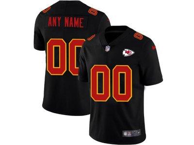 Kansas City Chiefs #00 Black Vapor Limited Custom Jersey