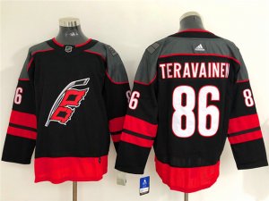 Carolina Hurricanes #86 Teuvo Teravainen Black Jersey