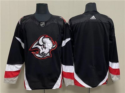 Buffalo Sabres Blank Black 2022/23 Reverse Retro Jersey