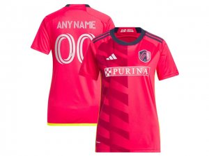 Club St Louis City SC #00 Red 2023/24 Soccer Custom Jersey