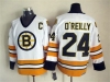 Boston Bruins #24 Terry O'Reilly 1970's Vintage CCM White Jersey