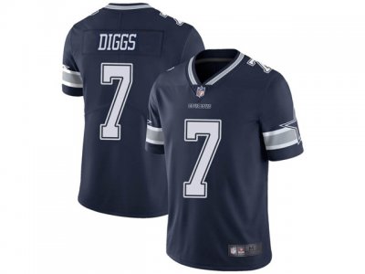 Youth Dallas Cowboys #7 Trevon Diggs Blue Vapor Limited Jersey