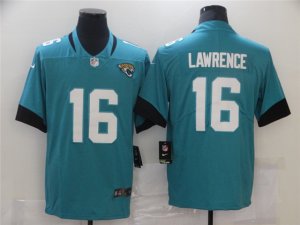 Jacksonville Jaguars #16 Trevor Lawrence Teal Vapor Limited Jersey