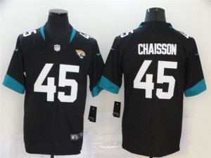 Jacksonville Jaguars #45 K'Lavon Chaisson Black Vapor Limited Jersey