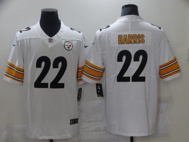 Pittsburgh Steelers #22 Najee Harris White Vapor Limited Jersey - Click Image to Close