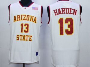 NCAA Arizona State Sun Devils #13 James Harden White College Basketball Jersey