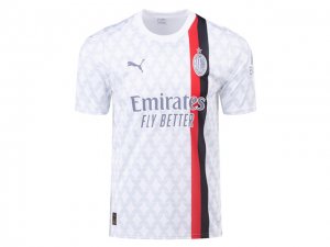 Club AC Milan #00 Away White 2023/24 Soccer Custom Jersey