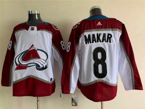 Colorado Avalanche #8 Cale Makar White Jersey