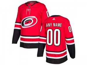 Carolina Hurricanes Custom #00 Red Jersey