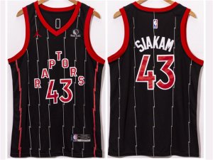 Toronto Raptors #43 Pascal Siakam 2020-21 Black City Edition Swingman Jersey