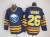 Buffalo Sabres #26 Thomas Vanek CCM Vintage Navy Blue Jersey