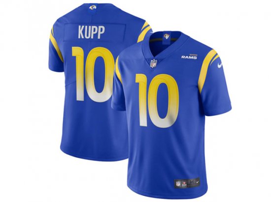 Youth Los Angeles Rams #10 Cooper Kupp Royal Vapor Limited Jersey